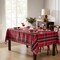 Threadmade Home Pocono Plaid Holiday Fabric Tablecloth, Holiday - 60"W x 102"L